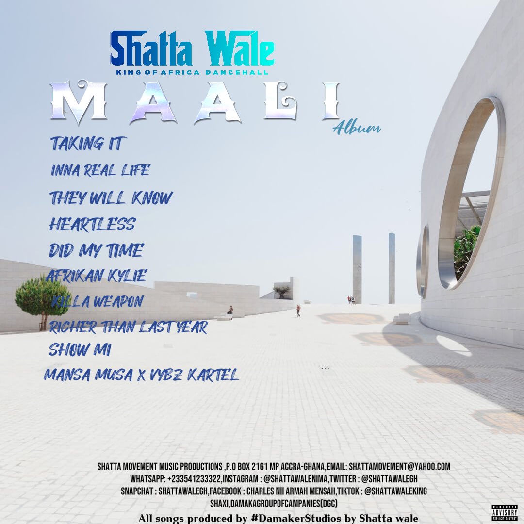 Shatta Wale MAALI (Full Album)